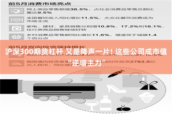 沪深300期货杠杆 又是降声一片! 这些公司成市值“逆增主力”