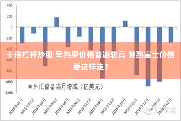 十倍杠杆炒股 早熟果价格普遍较高 晚熟富士价格要这样走？