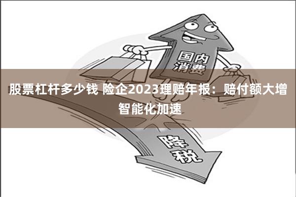 股票杠杆多少钱 险企2023理赔年报：赔付额大增 智能化加速