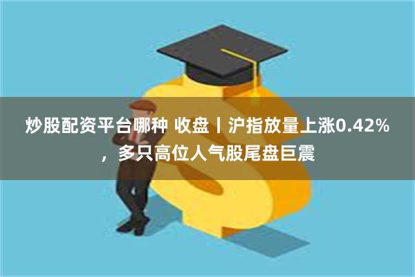 炒股配资平台哪种 收盘丨沪指放量上涨0.42%，多只高位人气股尾盘巨震